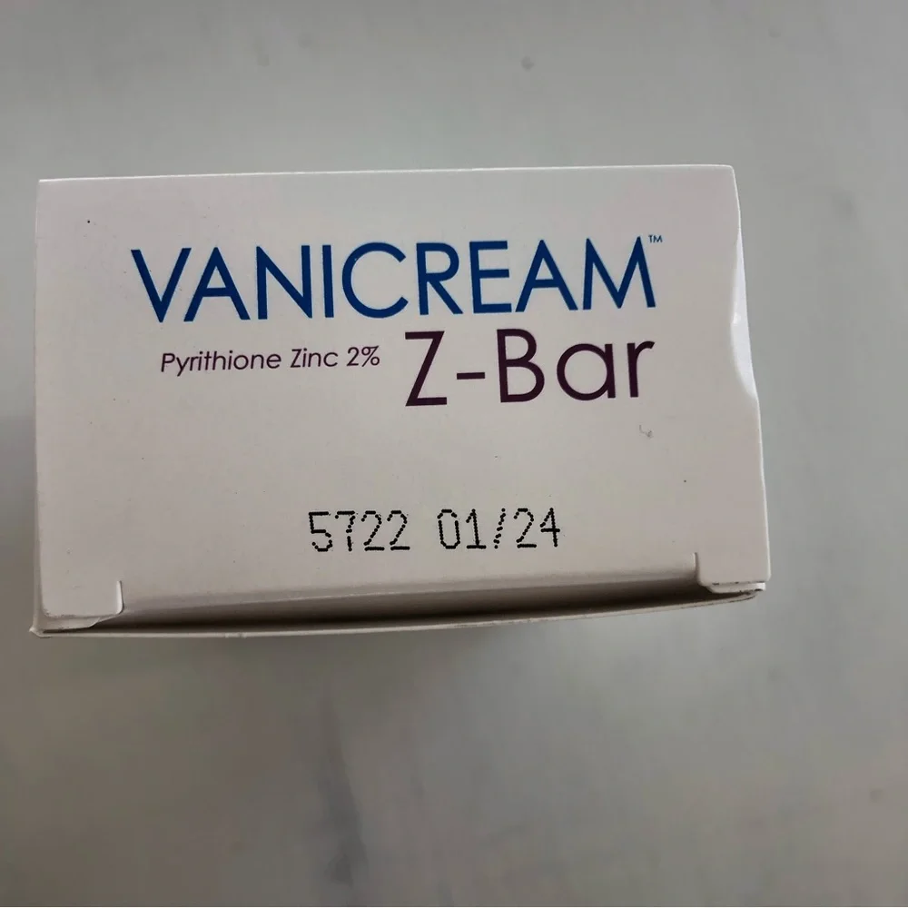 Vanicream Z-Bar Seborrheic Dermatitis Anti-Dandruff Medicated Cleansing Bar New - Picture 3 of 3